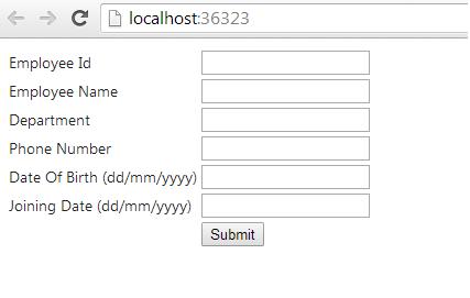 Custom Date Validation Of Date Format And Other Form Attributes In