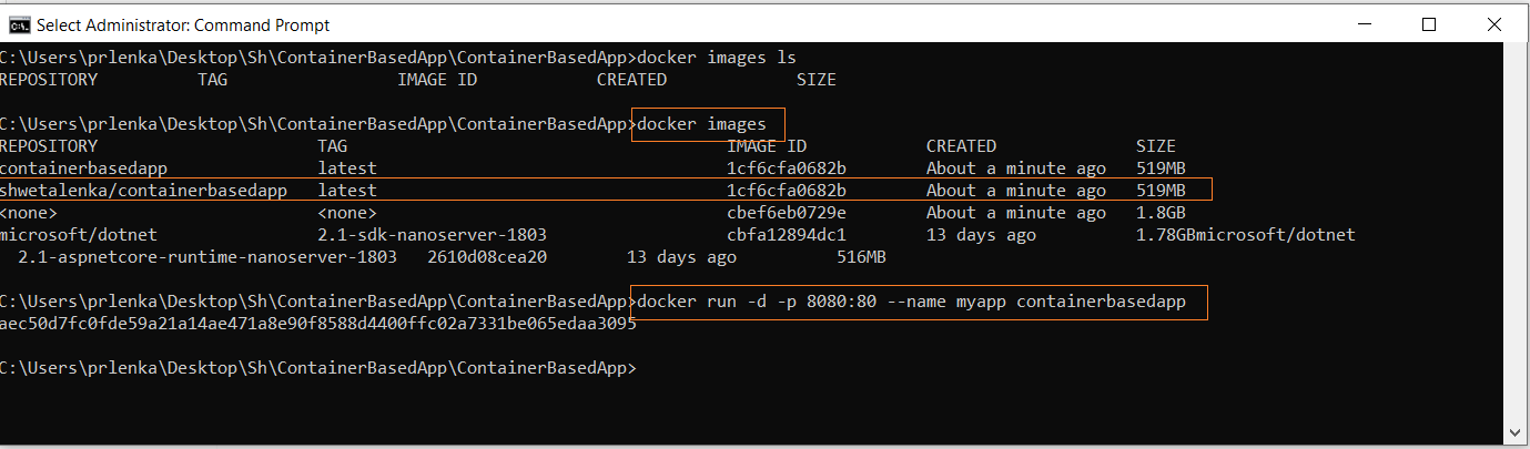 Image 11 for Creating ASP.NET Core Application with Docker Support