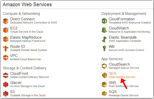 aws email server for website aws email server for website