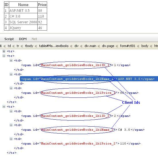 View Source: Data control page with ASP.NET 4.0