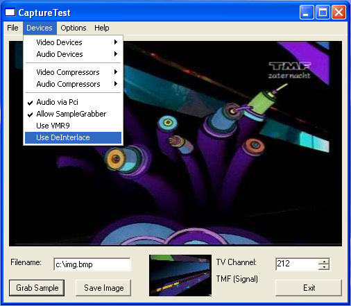 Directshow Examples For Using Samplegrabber For Grabbing A Frame And Building A Vu Meter Codeproject