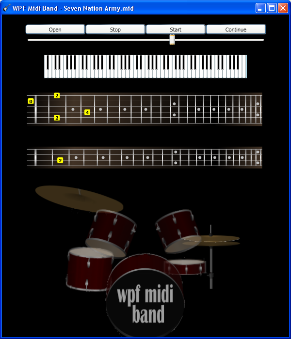 WPF Midi Band