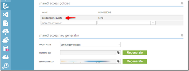 Creating Stored Policies