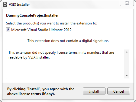 Project Template in Visual Studio 2012 CodeProject Project Template in Visual Studio 2012 CodeProject