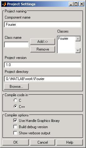 Project Settings