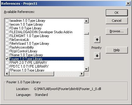 References of project