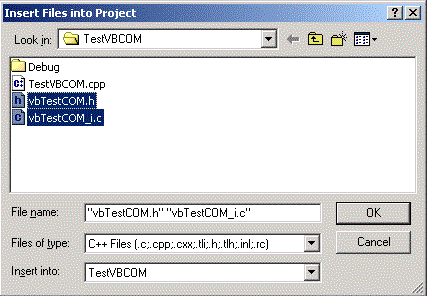 Adding the files generated by MIDL