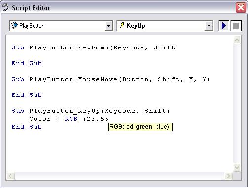 Sample screenshot