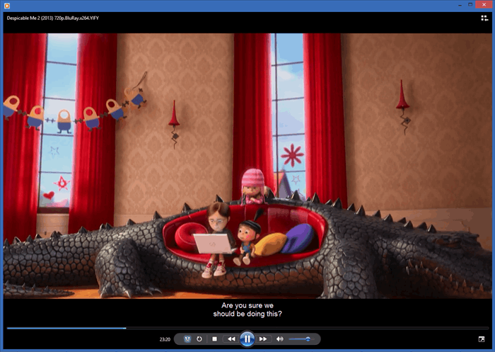 windows media player mkv srt