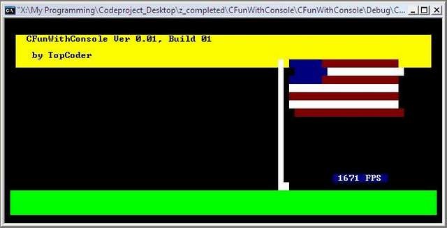 Fun with the Console, Animating the American Flag (Visual ...