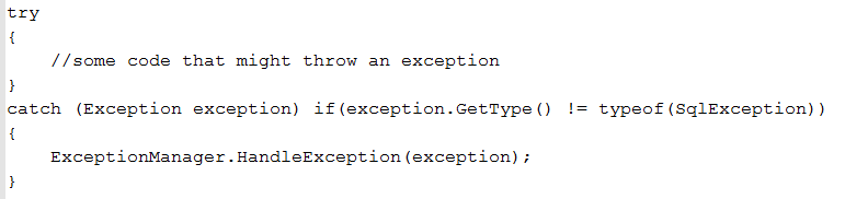 What's New in C# 6.0? - Exception Filters - CodeProject