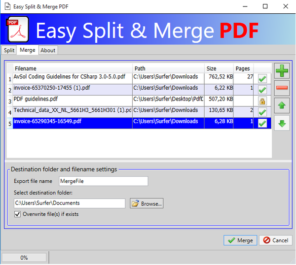 Pdf Split And Merge Basic 4 0 1 Download For Pc Free