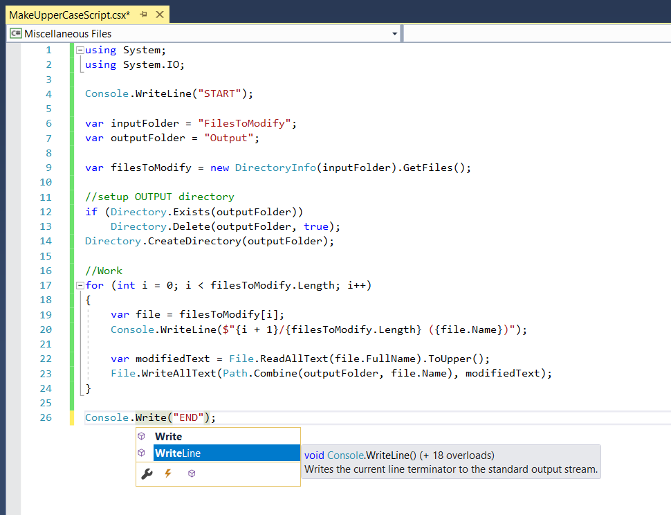 Fast Scripting via C# - CodeProject