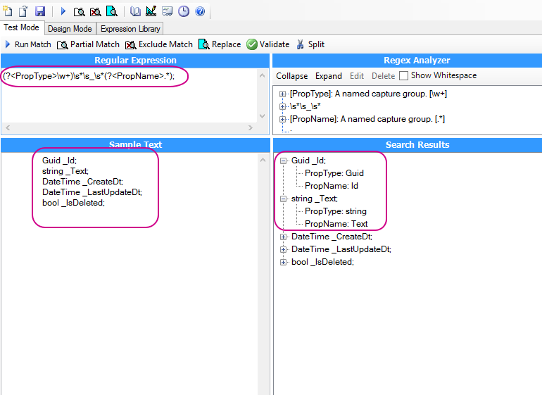 menneskemængde smertestillende medicin plukke Custom Getter Setters in C# using Regular Expression based templates -  CodeProject