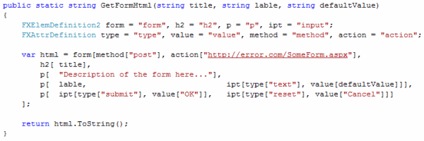Intermediate fluent result: FluentSample2.cs