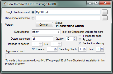 How To Convert PDF to Image Using Ghostscript API ...