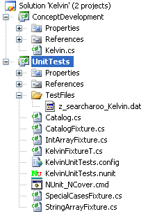 Visual Studio 2005 Solution Layout