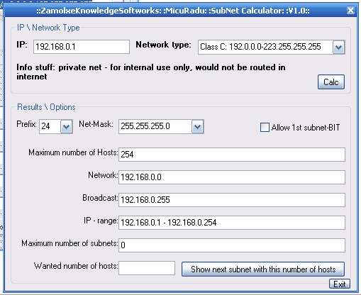 NetCalculator -