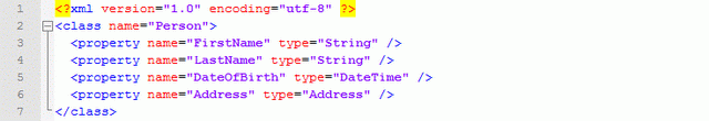 Person.xml file