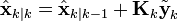 Kalman Filter Matrix Formulae