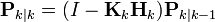 Kalman Filter Matrix Formulae