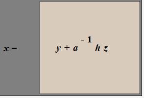 Formula