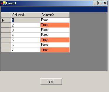 Changing the background color of cells in a DataGrid - CodeProject