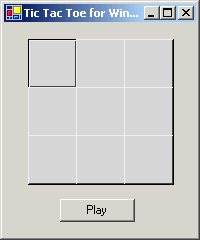 Tic Tac Toe Game in C# Free Source Code