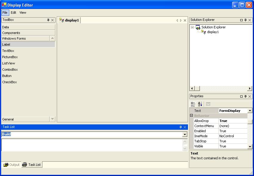visual studio editor visual studio editor