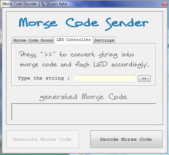 Computer Vision Decoding A Morse Code Flashing Led Codeproject