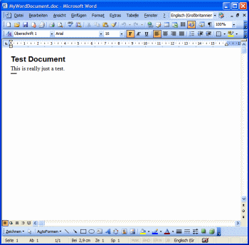 Microsoft Office Word 2003