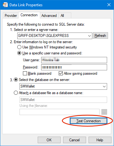 vb6 sql server connection string