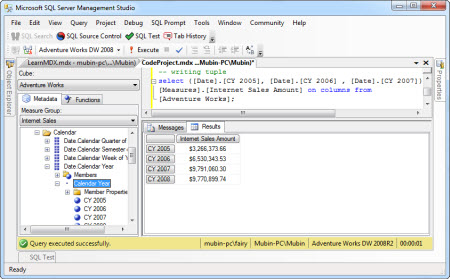 learn to write mdx queries in sql server Image 12