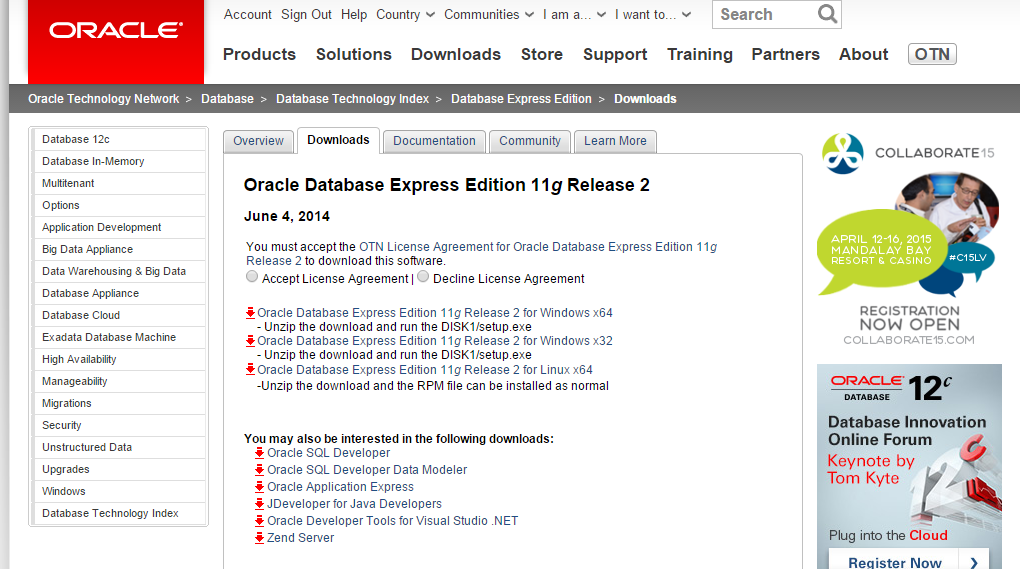 How To Download And Set Up Oracle Express 11g Codeproject