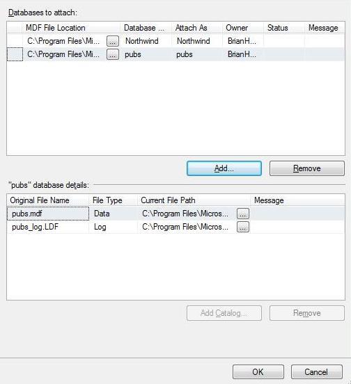 northwind and pubs sample databases for sql server 2012