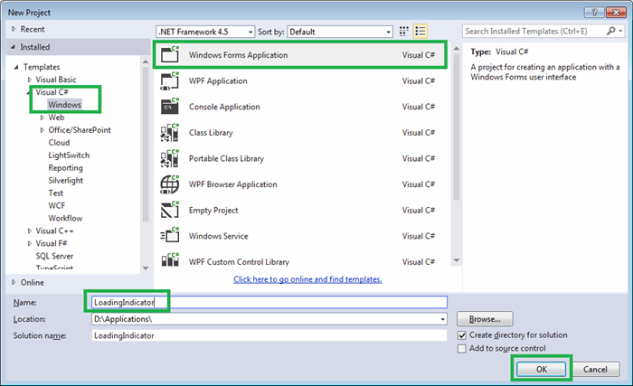 Create a Windows Forms app with C# - Visual Studio (Windows)