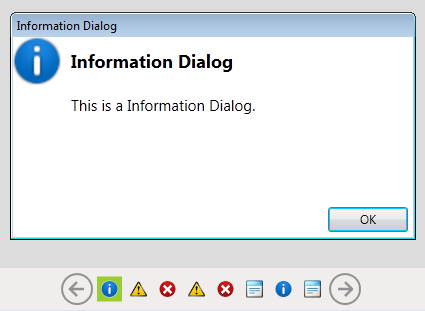 Information Dialogbox