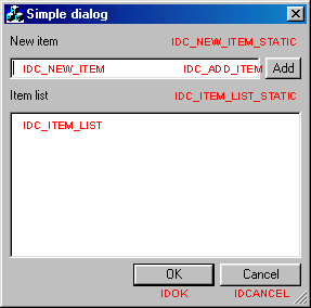 Sample Dialog IDs