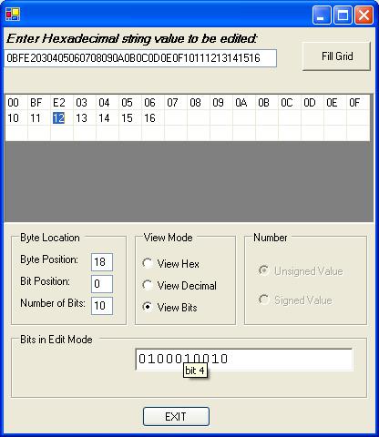 Binary To Decimal Chart