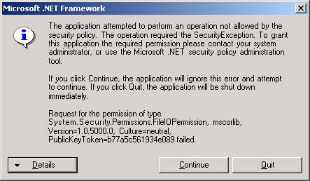 Sample screenshot