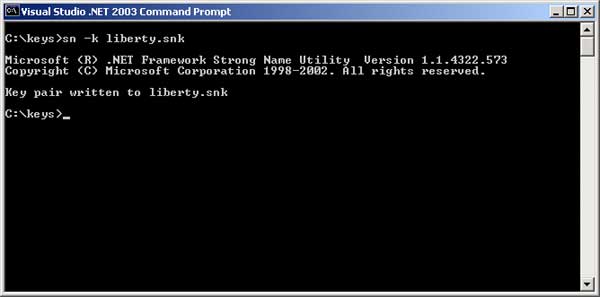 Sample screenshot