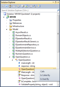 Solution Explorer - Browsing Code
