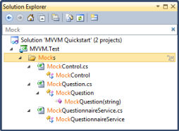 Solution Explorer - Search