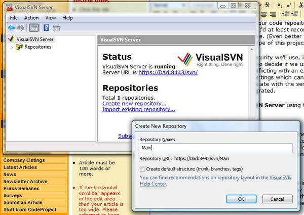 PC/タブレット その他 Source Control for Visual Studio 2008: VisualSVN Server 