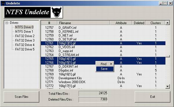 ntfs undelete license key windows