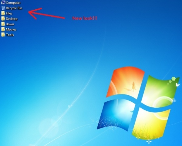 windows 8 desktop icon resize