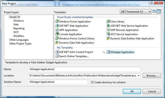Creating Windows Vista Gadget Software