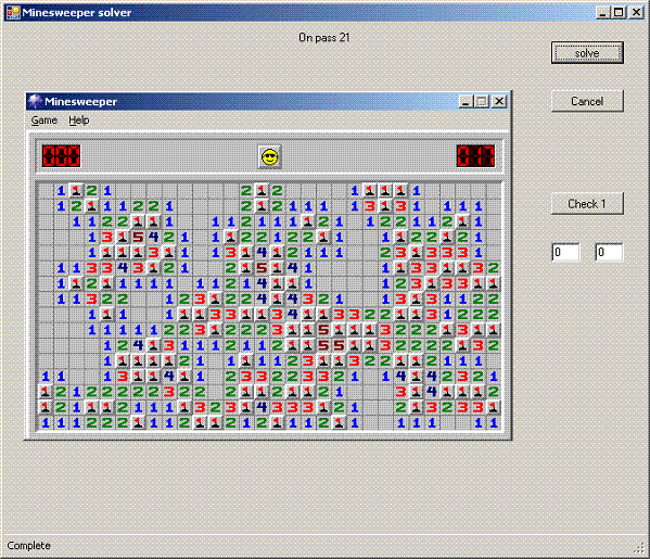 Minesweeper Solver is My Solution to Solving the Expert Level in the
