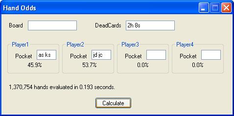 Fast Texas Holdem Hand Evaluation And Analysis Codeproject