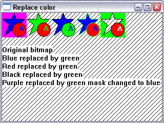 Replace color screenshot